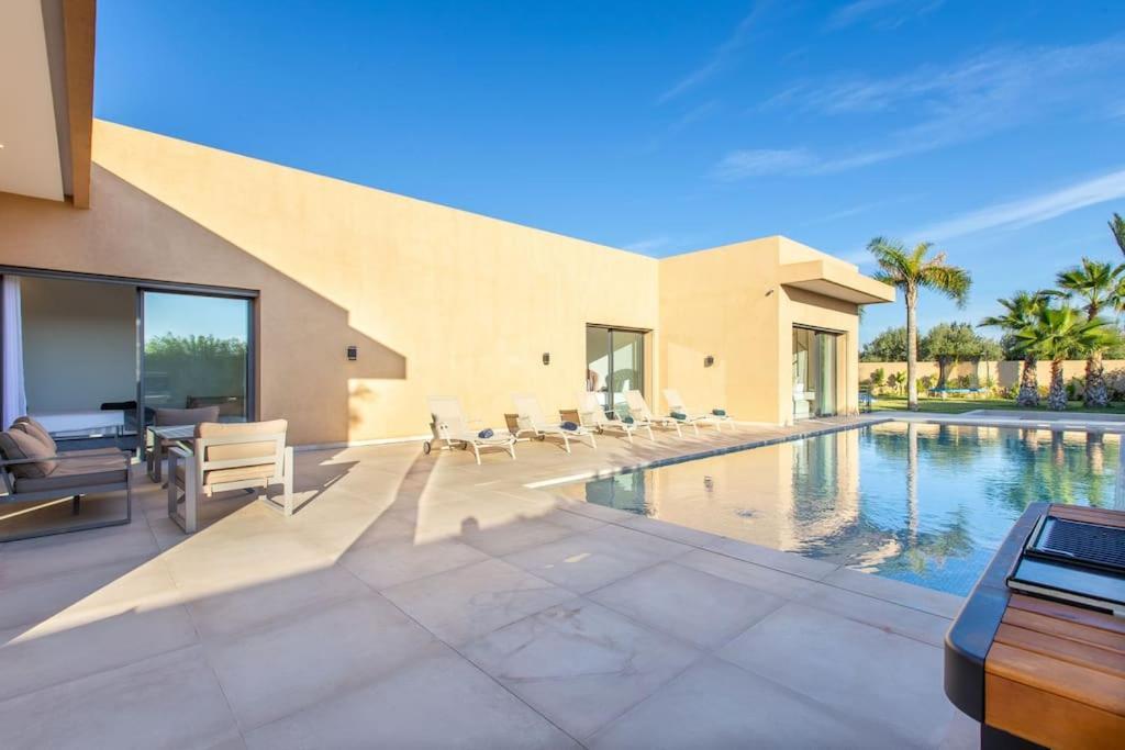 Villa Hawai, Ss Vis A Vis Avec Espace De Sport , Piscine Chauffee Marrakesh Exterior foto